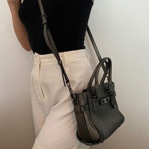Coach leather crossbody bag